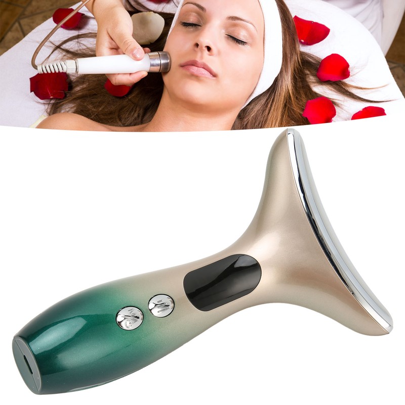 Neck Lifting Massager Micro Current Vibration Fade Fine Lines Neck
