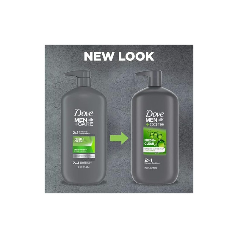 DOVE MEN + CARE | Shampoo 2 en 1 Fresh