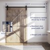 SMARTSTANDARD 8.2 FT Barn Door Hardware Kit -Sliding Barn Door