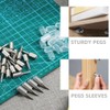 jojofuny Heavy Duty Shelf Pins, 20PCS Wood Shelving Pins Shelf