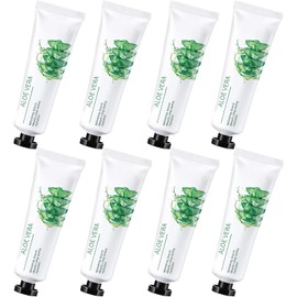 8 Unidades De Gel De Aloe Vera Para Rostro Y Cuerpo, Hidratante En Formato De Viaje, Para Todo Tipo De Piel. No Pegajoso, De Larga Duración, Refrescante, Hidratante Y De Rápida Absorción,