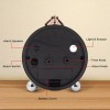 Peakeep 4 battery operated antique retro analog alarm clock small