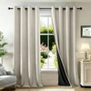 Cortinas Blackout, 2 Paneles Cortinas con Aislamiento Térmico para Estar/Recámara