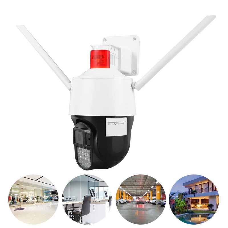 Dome Camera 3MP Outdoor Wireless Smart Night Vision Remote Monitor