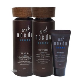 Koreana Fermented Mung Bean Homme 2-piece Set / 코리아나 발효녹두 옴므기획2종세트