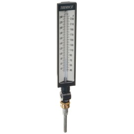 Trerice BX9140307 Adjustable Angle Industrial Thermometer, 9" case, 3.5" Aluminum stem, 30-240˚F