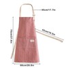 Chef Kitchen Aprons, Adjustable Apron with Pocket, Cooking Apron, Waterproof