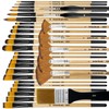 Parthan 32 Pieces Artist Brush Set for Acrylic Paints, Versatile