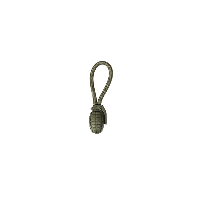 Mil-Tec Confezione da 5 anelli Puller Pineapple, oliva, taglia unica