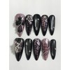 Happy Cross Handmade Nail Tips - Round (Length - Parts