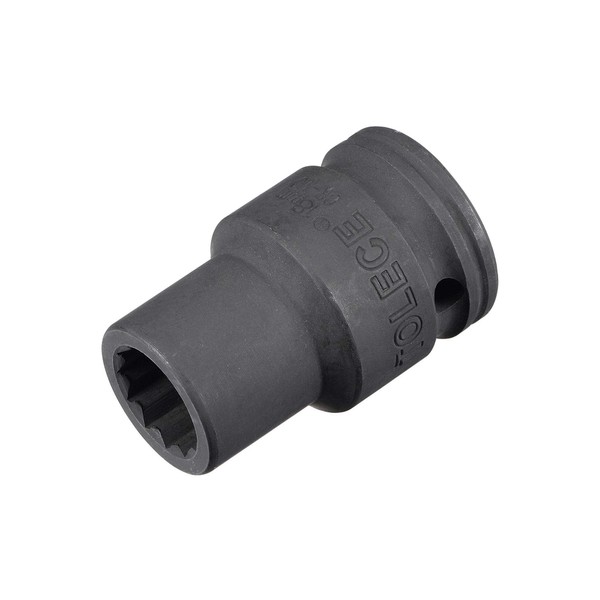uxcell 3/4-Inch Drive 18mm 12-Point Impact Socket, CR-MO Steel 56mm