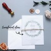 100 Pack Pre-Folded Vellum Jackets for 5x7 Invitations -Vellum Envelope