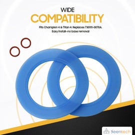 Seentech 2-Pack Flush Valve Seal Kit 7301111-0070A – Compatible with American Standard & Eljer Toilets – Replacement Toilet Seal for Leaky Flush Valves