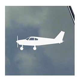 Piper PA-28 Cherokee Pilot Side Vinyl Sticker Decal Civil Aviation Trainer