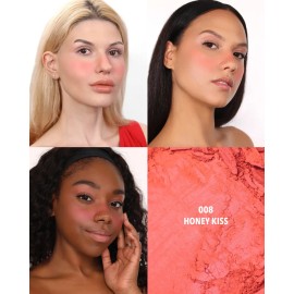 Rubor Polvo Compacto Moira Powder Blush Love Spell Tono Del Maquillaje 008 Honey Kiss
