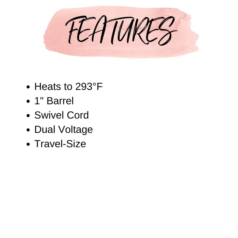 calista Gogo Mini Cepillo Redondo, Herramienta Compacta para Retocar Y