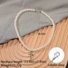Cross Pendant Necklace for women,Pearl necklaces for women gril