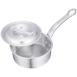 EBM アルミ プロシェフ 浅型片手鍋(目盛付)15cm