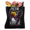 Vampire Rubber Duck Spooky Duckling Tote Bag