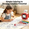 LENGTOUQ AI Voice-Powered Sticker Maker for Kids, Smart Mini Thermal