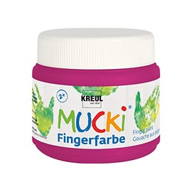 Mucki 23127 – Finger Paint Squeaker, 150 ml, Pink