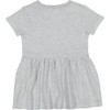 inktastic Heart Shaped Baseball Infant Dress 18 Months Heather Grey