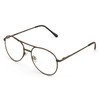 V.W.E. Clear Lens Bifocal Classic Metal Reading Glasses - Spring