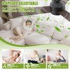 Ceiling Fans with Lights, 42" Modern Low Profile Ceiling Fan