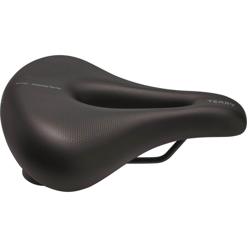 Terry Women's Anatomica Flex Gel Bicycle Saddle, Black, One Size