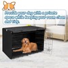 Deblue Heavy-Duty Dog Crate Cover, Privacy Pet Kennel Cover Universal