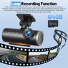 Dash Cam Front and Rear 4K+1080P, Built-in WiFi Dual Car