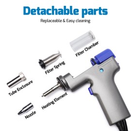 WEP #948DG Desoldering Gun Handpiece Replacement ONLY Compatible with WEP 948D-III Desoldering Station