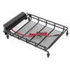 Metal RC Car Roof Rack Luggage Carrier with LED Fit
