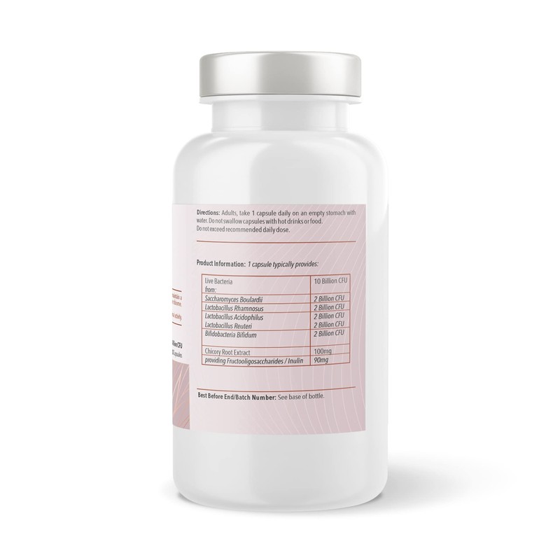 Urika Bio-Balance Vaginal Gut Bacteria Support 60 Capsules - Friendly
