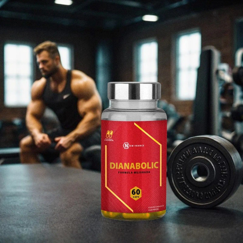Cápsulas Dianabolic Masa Muscular Magra 60 Caps