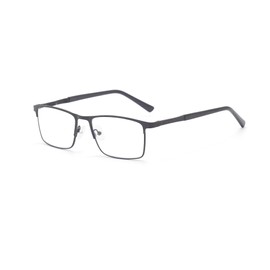 Autojouls Nearsighted Glasses for Distance with Hard Case Spring Hinge Blue Light Glasses Not Reading Glasses, C1-1.5 x