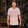 Dad Shirts for Men Funny DADA Letter Print Graphic Tshirts
