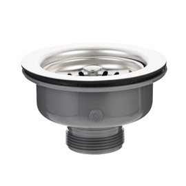 SHINEOFI Sink Filter Strainer Assembly Easy to Clean Strainer Prevents Clogging Catches Food Particles Durable Sink Drain Filter for Household Use