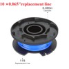 AC14RL3A String Trimmer Replacement Spool Line with 522994001 Cap for