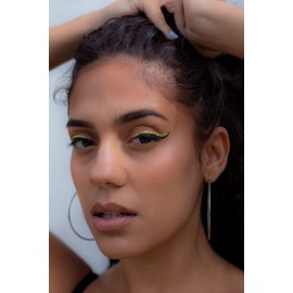 CC Skin Jewelry Adhesive Eyeliner Sticker Pack (Gold) [Made in Brazil]