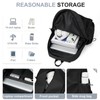 weradar Mochila escolar para mujer, mochila de viaje para portátil,