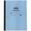 School Smart Stitched Cover Composition Book, Red Margin, 8 x