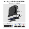 ORICO MiniDock Stand for Mac mini M4 Dock 6-IN-1 USB-C