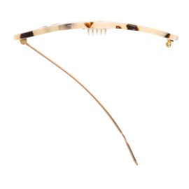 France Luxe Chicago Tige Boule Barrette - Ivory Tokyo