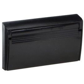 Legrand Pass & Seymour 3726SCWH Thermoplastic Weatherproof Outdoor Horizontal Self Closing Cover, 1 Gang, Decorator or GFCI Outlet, Black with Black Gasket (1 Count)
