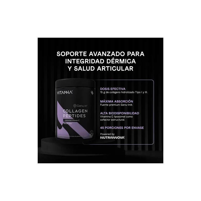 Vitanna Colágeno Hidrolizado Genu-in Vitamina C 15 Gr