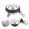Healvian Office Chair Wheel Replacement Office Caster Alloy Steering Wheel