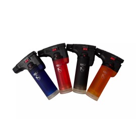 Eagle Torch 4 Pack Eagle Butane Torch Lighter Gun Windproof Adjustable Jet Flame Refillable