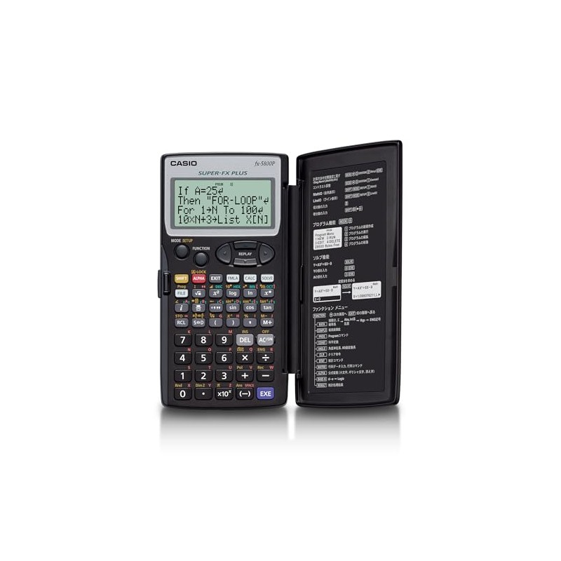 Casio Program Function Calculator 407 Functions fx-5800P-N