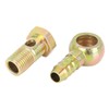 X AUTOHAUX 2 Sets 14mm Banjo Internal Diameter Banjo Bolt